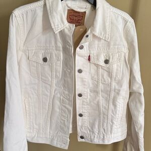 Levi's Women's Crisp White Jean Jacket